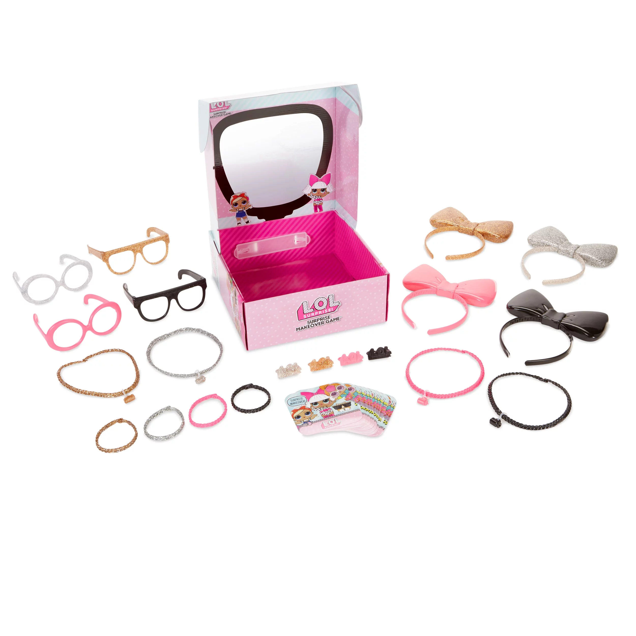 LOL Surprise Makeover Game With 20 + Exclusive Accessories - Toys for Girls Ages 4 5 6+