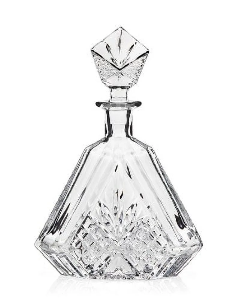 Dublin Crystal Angled Decanter 21oz