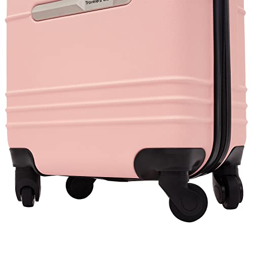 Travelers Club Richmond Spinner Luggage, Charcoal, Carry-On 22-Inch