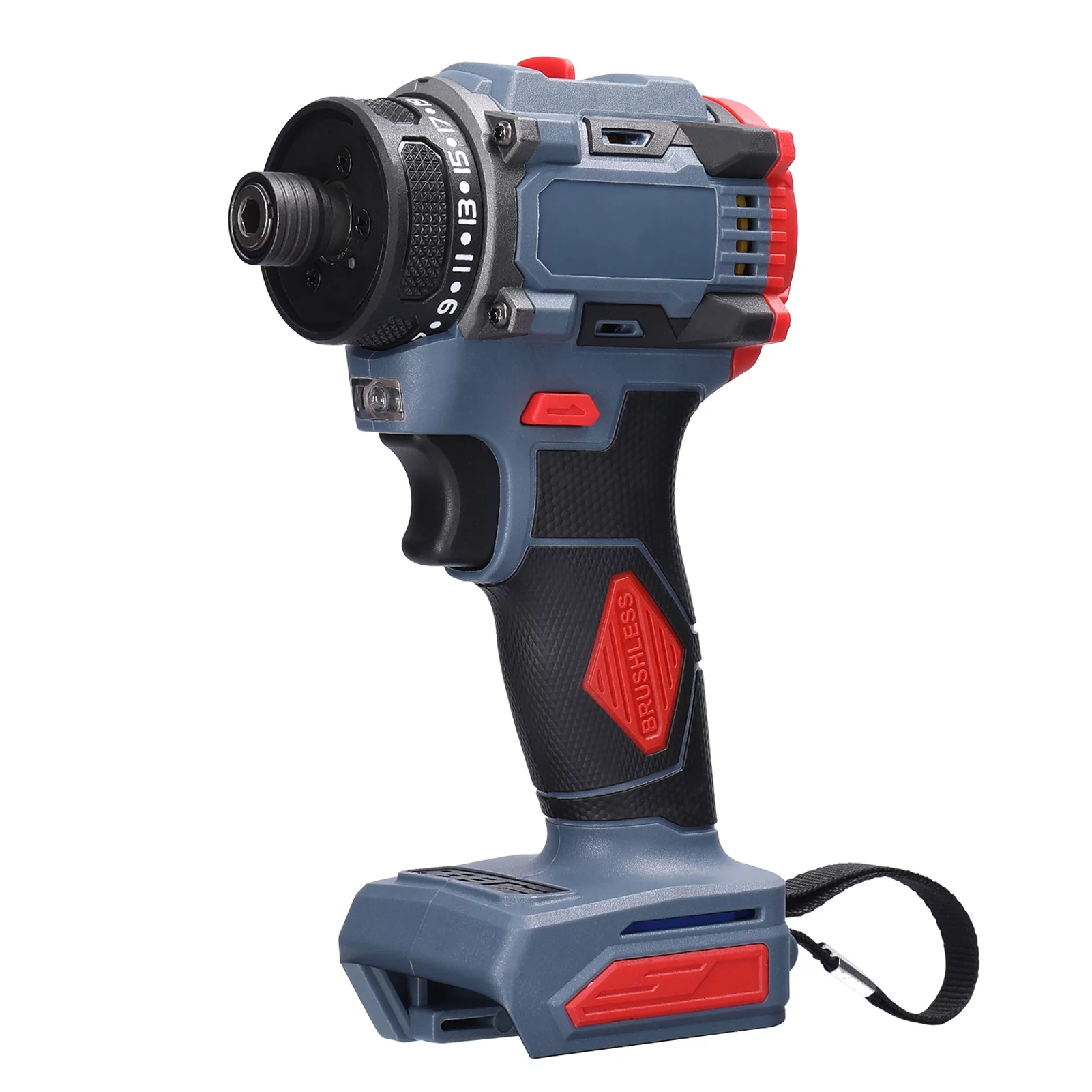 Shinysix 21V Electric Screwdriver, Brushless Motor Practical Screw Driver, 55Nm Torque, Multipurpose Tool for Home Appliances Furniture Installation Automotive Electronics Repairing