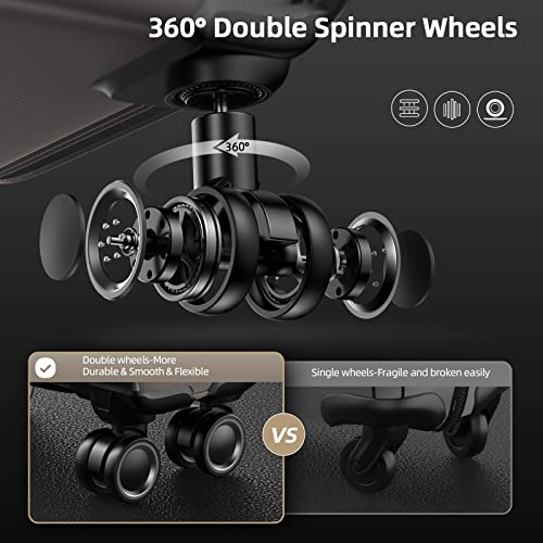 SHOWKOO Luggage Sets 3 Piece Softside Expandable Lightweight Durable Suitcase Sets Double Spinner Wheels TSA Lock Armygreen (20in/24in/28in)