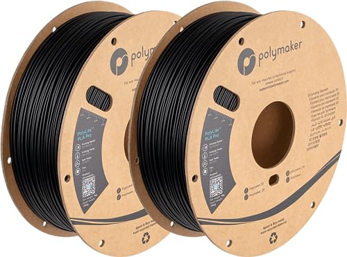 Polymaker PLA PRO Filament 1.75mm 1kg, Tough & High Rigidity White 3D Printing Filament, PolyLite PLA PRO 3D Printer Filament 1.75mm, Print with Most 3D Printers