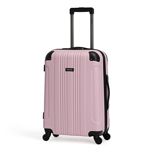 Kenneth Cole REACTION Out of Bounds Lightweight Hardshell 4-Wheel Spinner Luggage, Cobalt Blue, 20-Inch Carry On