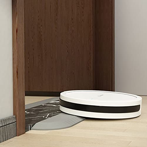 Curb ramp Threshold Ramps for Doorways, Indoor Kerb Ramp Wheelchair Scooter Sweeping Robot, Robot Vacuum, Easy Portable Door Step Accessible Channel(Color:Bianco,Size:38.5x3.3x0.9in)