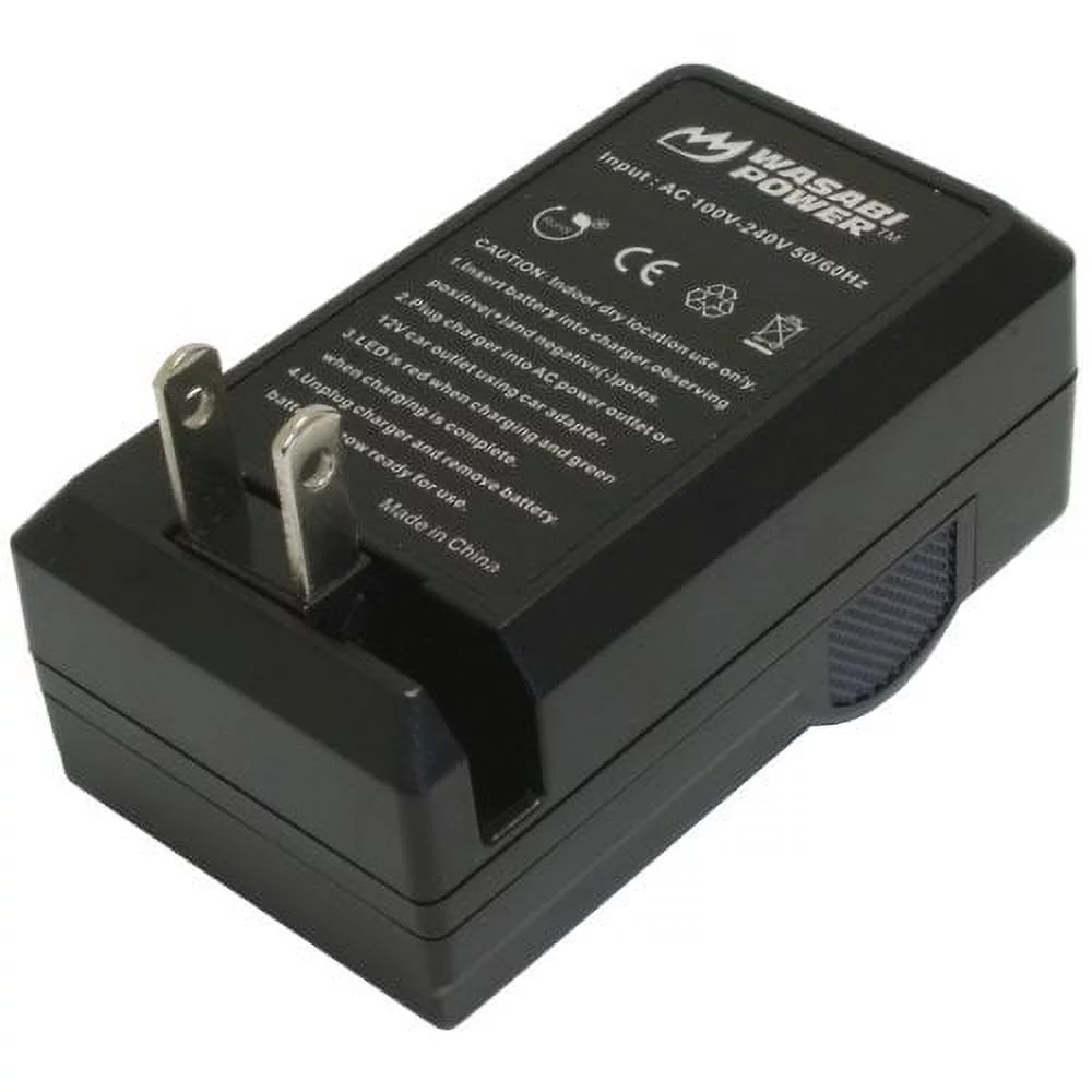 Wasabi Power Battery (2-Pack) and Charger for Kodak LB-070