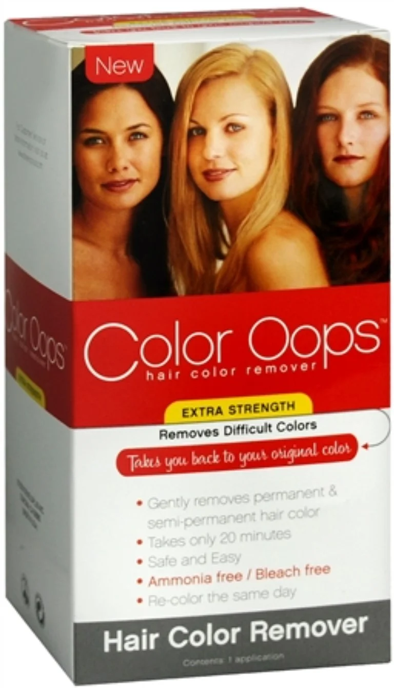 Color Oops Hair Color Remover Extra Strength, 1 Each (Pack of 4)