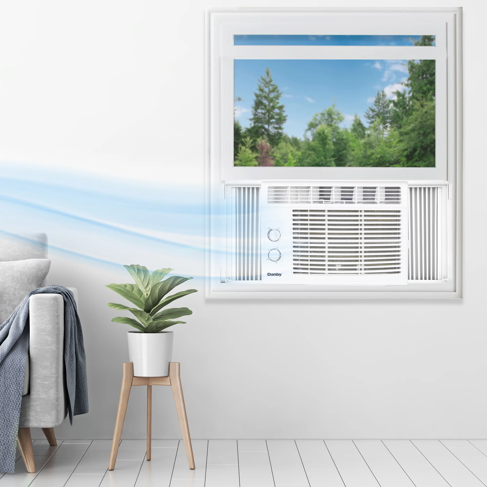 Danby DAC050MB1WDB 5000 BTU Window AC in White