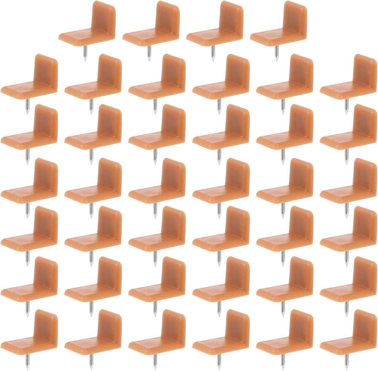 Drawer Stops Drawer Stoppers: L- Shape Drawer Slider Guides Tack Glide Tack- in Drawer Furniture Glides Drawer Tack Glide for Repairing Dresser Drawer, 40 Pcs