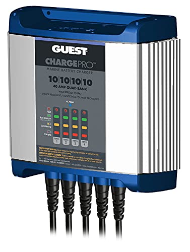 Guest 2707A Guest On-Board Battery Charger 8A / 12V, 2 Bank, 120V Input