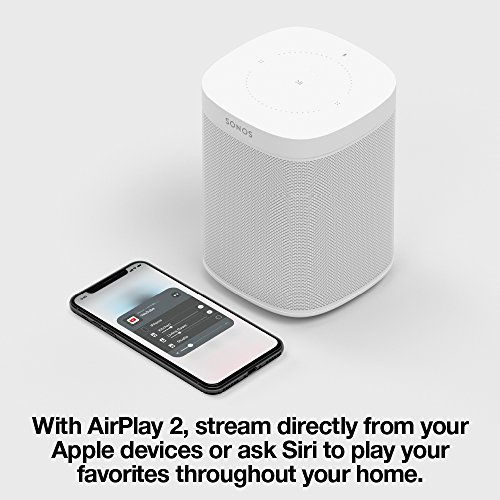 Sonos One – Voice Controlled Smart Speaker with Amazon Alexa Built-in (Black)