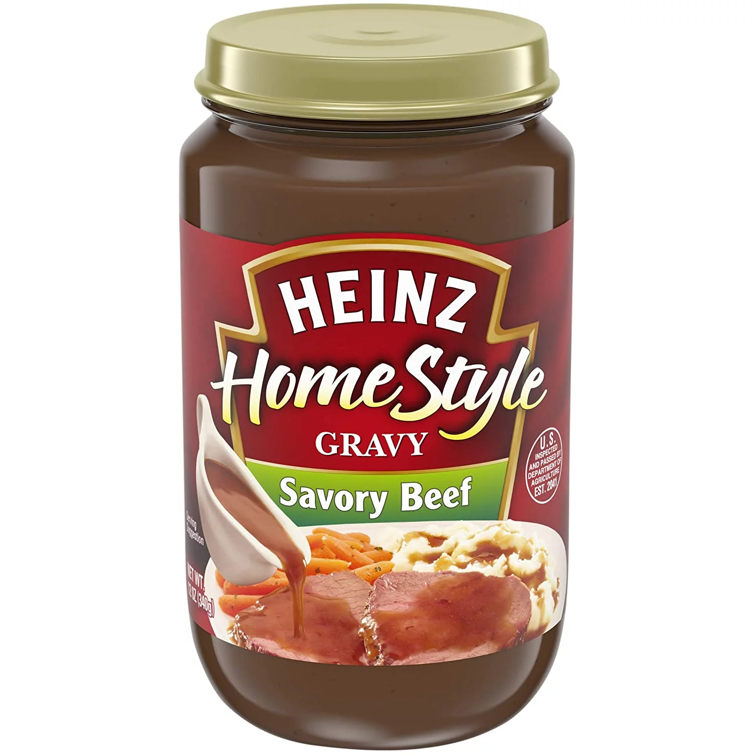 Heinz Savory Beef Gravy, 12 Ounce (Pack of 12)