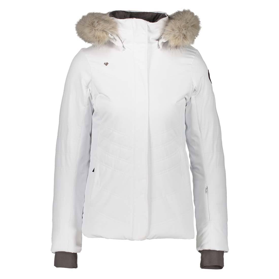 Obermeyer Womens Tuscany Elite Jacket, Suitable Grey, 2