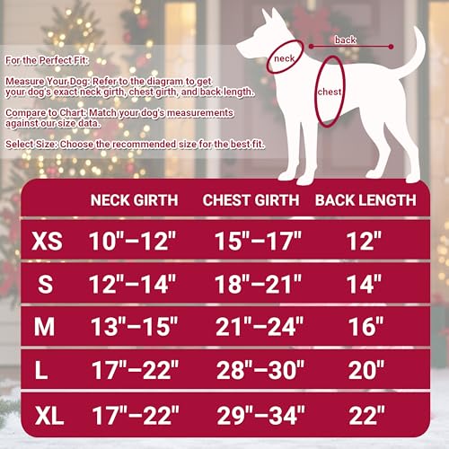 Dog Sweater Christmas, Winter Warm Pet Clothes for Small Medium Large Dogs, Cute Pink Snowflake Pattern Turtleneck Dog Pullover Sweater Knitwear for Holiday Party Daily Wear