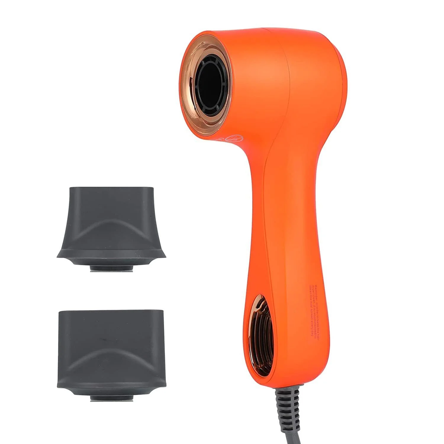 Infinipower Hair Dryer with 2 Nozzles, Negative Ions Brushless Hair Blower