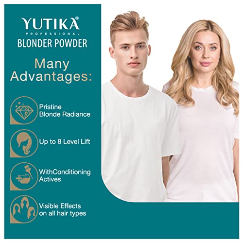 Professional Blonder Bleach Powder Hair Lightener | Lightening Hair Bleach for Hair Highlights with Blonde Radiance | Lifts up to 8 Levels - 2.11 oz
