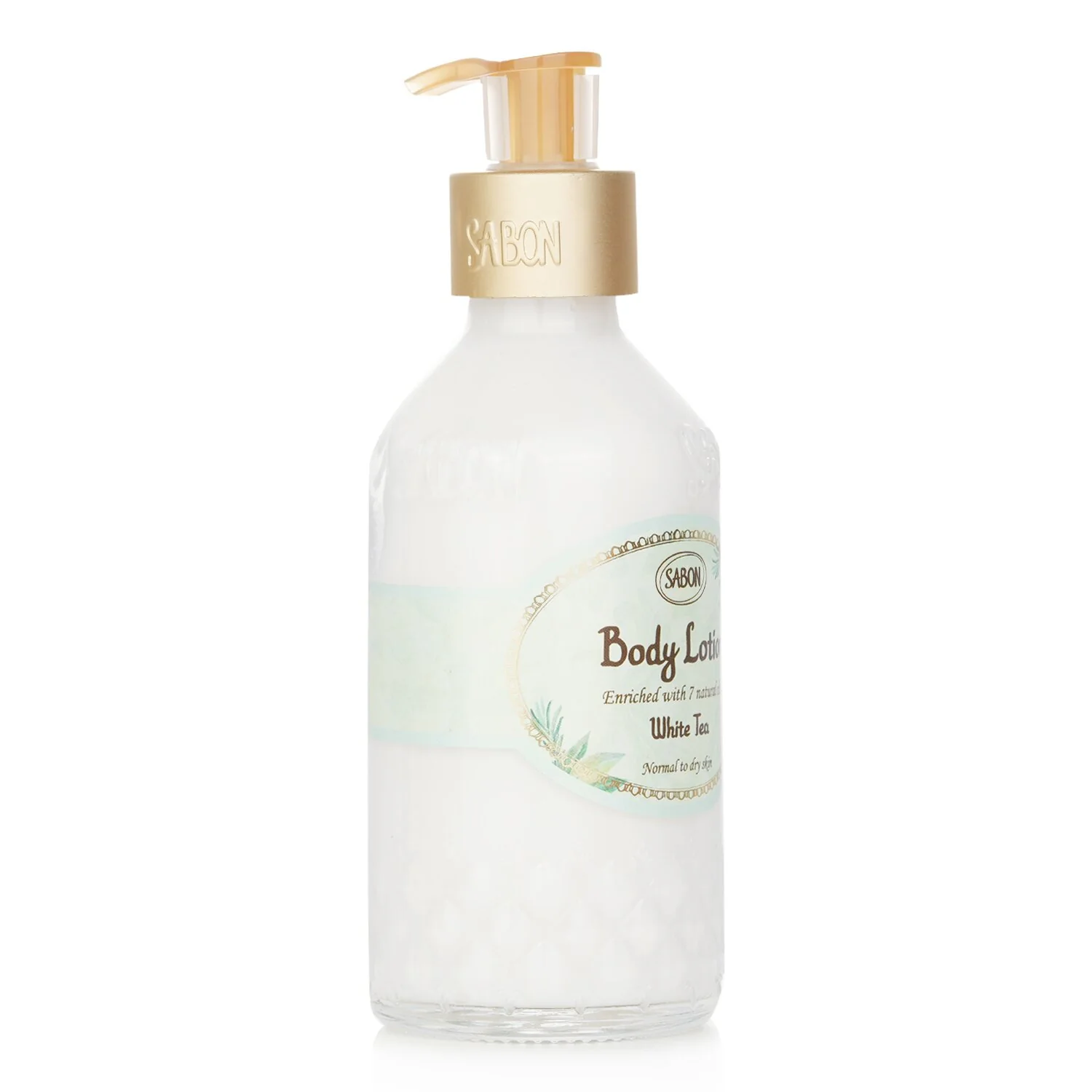 Sabon Body Lotion - White Tea (Normal to Dry Skin) (With Pump)  200ml/6.7oz