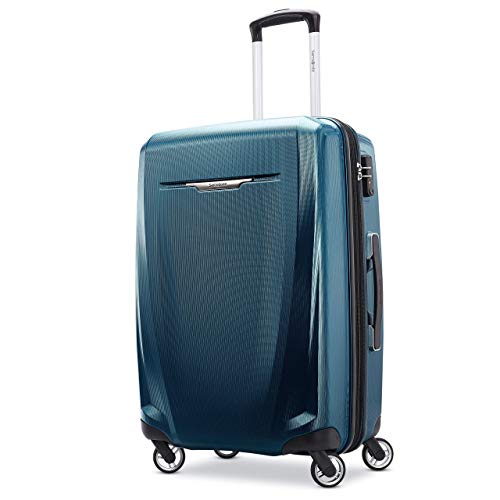 Samsonite Winfield 3 DLX Hardside Expandable Luggage with Spinners, Silver, Carry-On 20-Inch