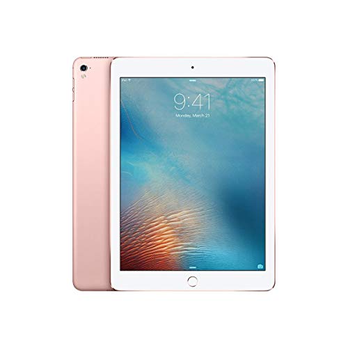 Apple iPad Pro Tablet (32GB, Wi-Fi, 9.7') Rose Gold (Renewed)