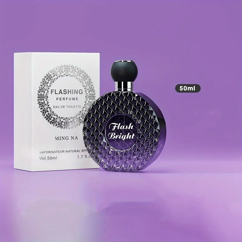 MINGNA Eau De Toilette Spray For Women, Refreshing And Lasting Floral Fruity Scent, Sparkling Diamond-Shaped Perfume, For Dating, Daily, Party Use