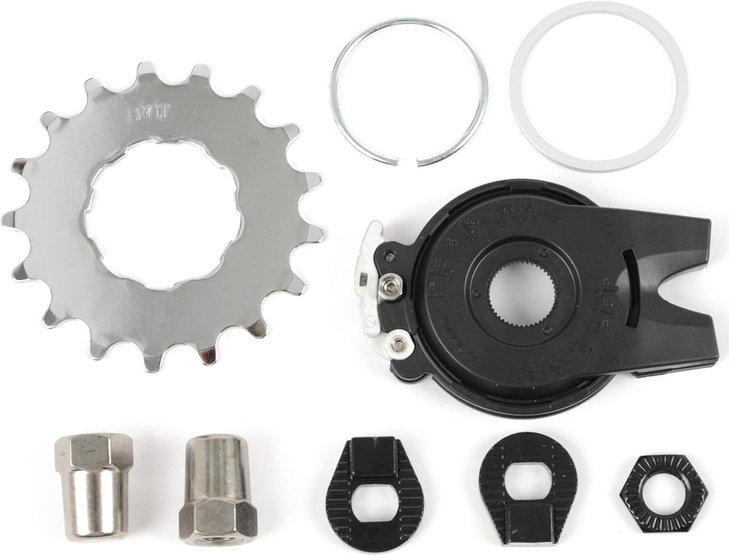 NuVinci N330 CVP Internal Gear Bicycle Rear Hub Black 32h Roller Brake // New C3