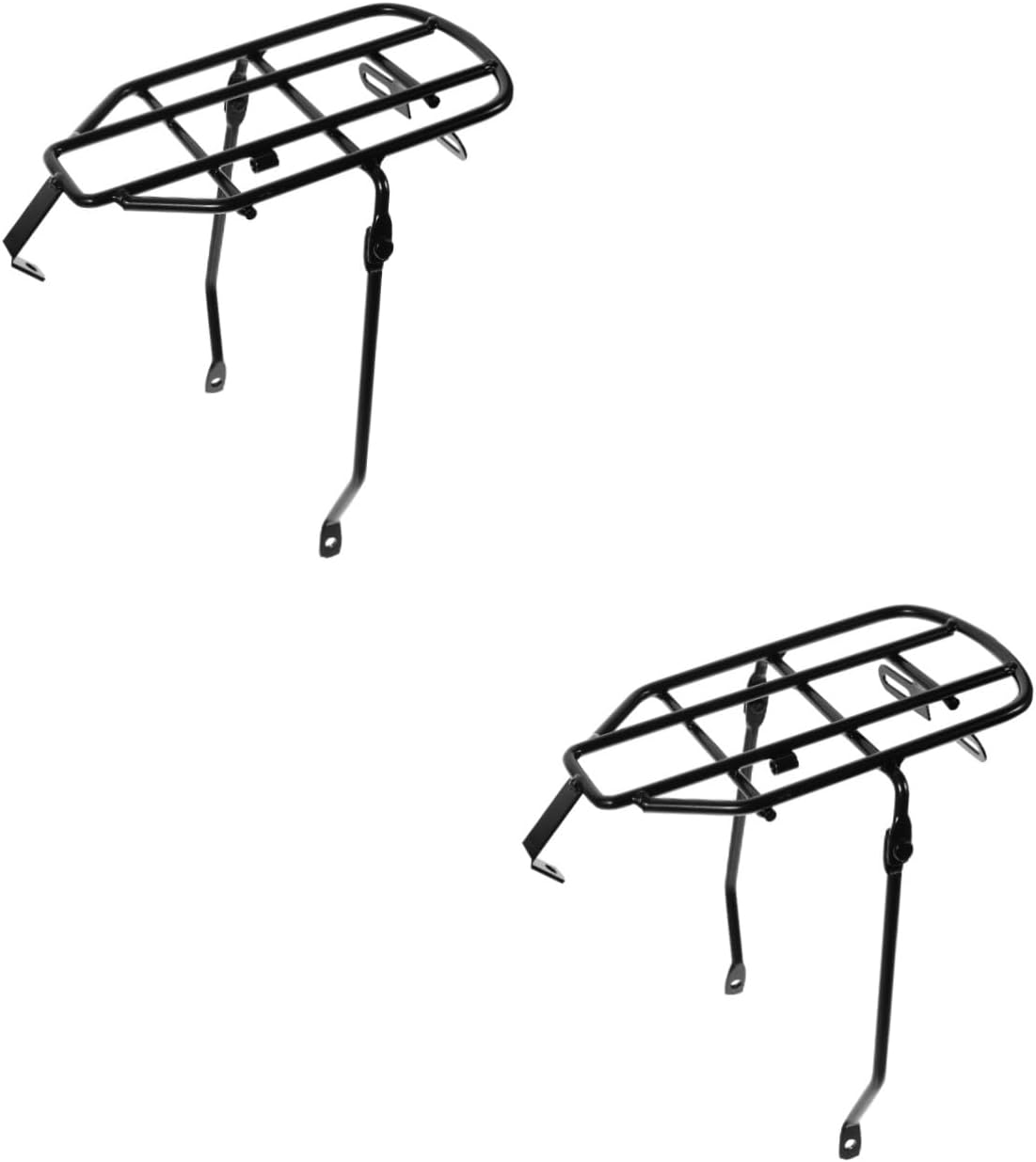 Toddmomy 2pcs Bicycle Rear Seat Bicycles Luggage Carrier Rack Bicycles Rack Mat Bike Back Electric Bike Accessories Bike for Kids Bike Rear Rack Mat Child Power Supply Luggage Rack Metal