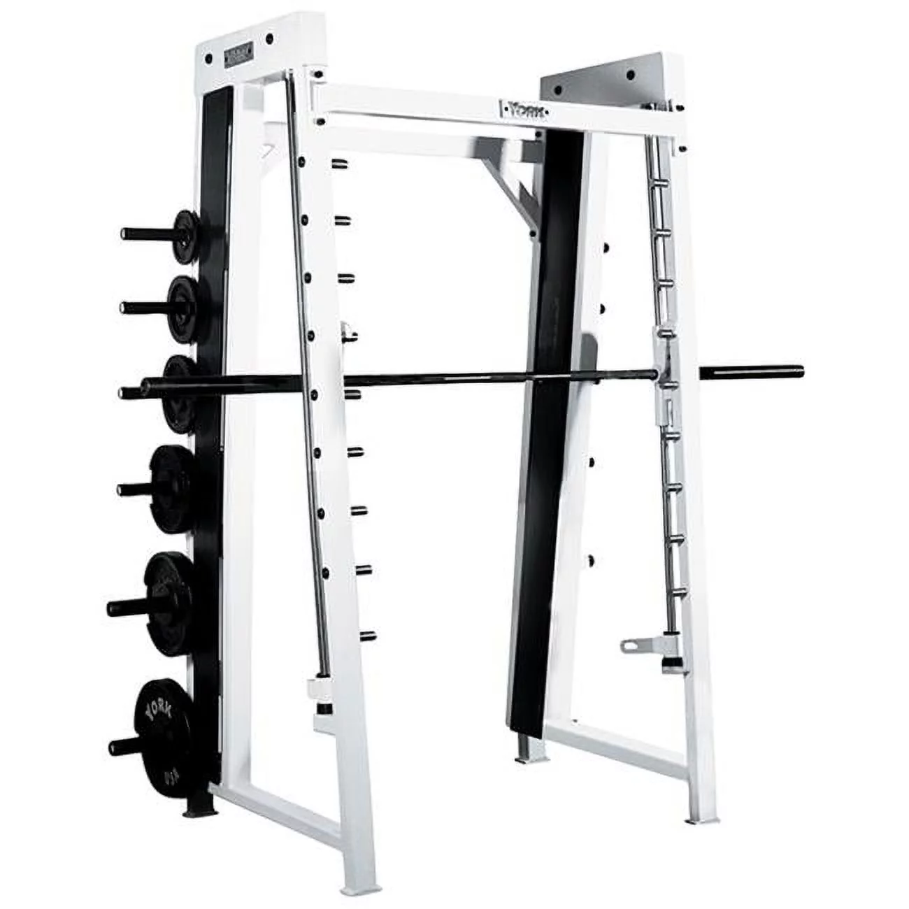 York Barbell 54033 Counter Balanced Smith Machine- White