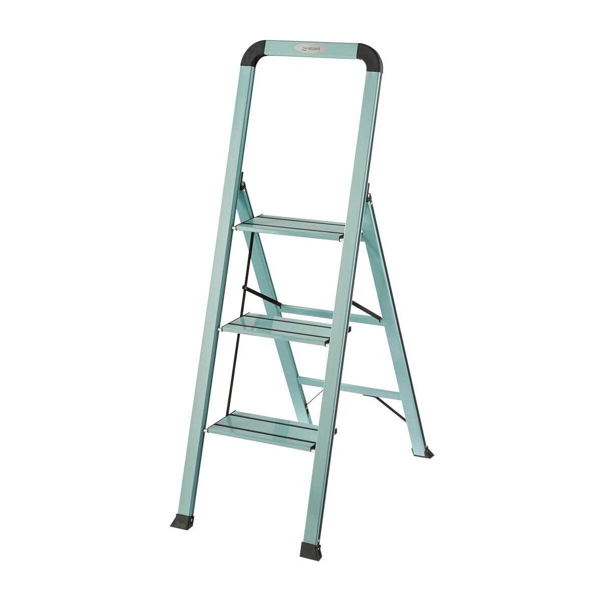 Ascent 3-Step Ladder Dark Grey