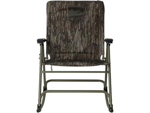 Banded Rocking Chair – Folding Hunting & Camping Chair with Heavy-Duty Steel Frame