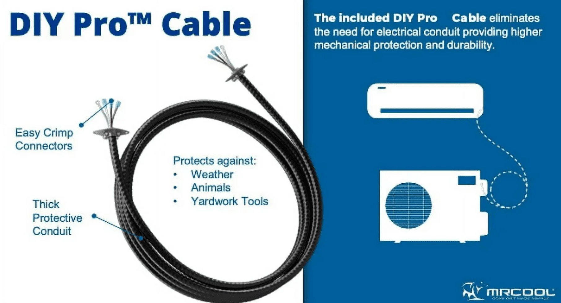 MRCOOL DIY 36000 BTU Ductless Mini Split Air Conditioner & Heat Pump - Energy Star 230v