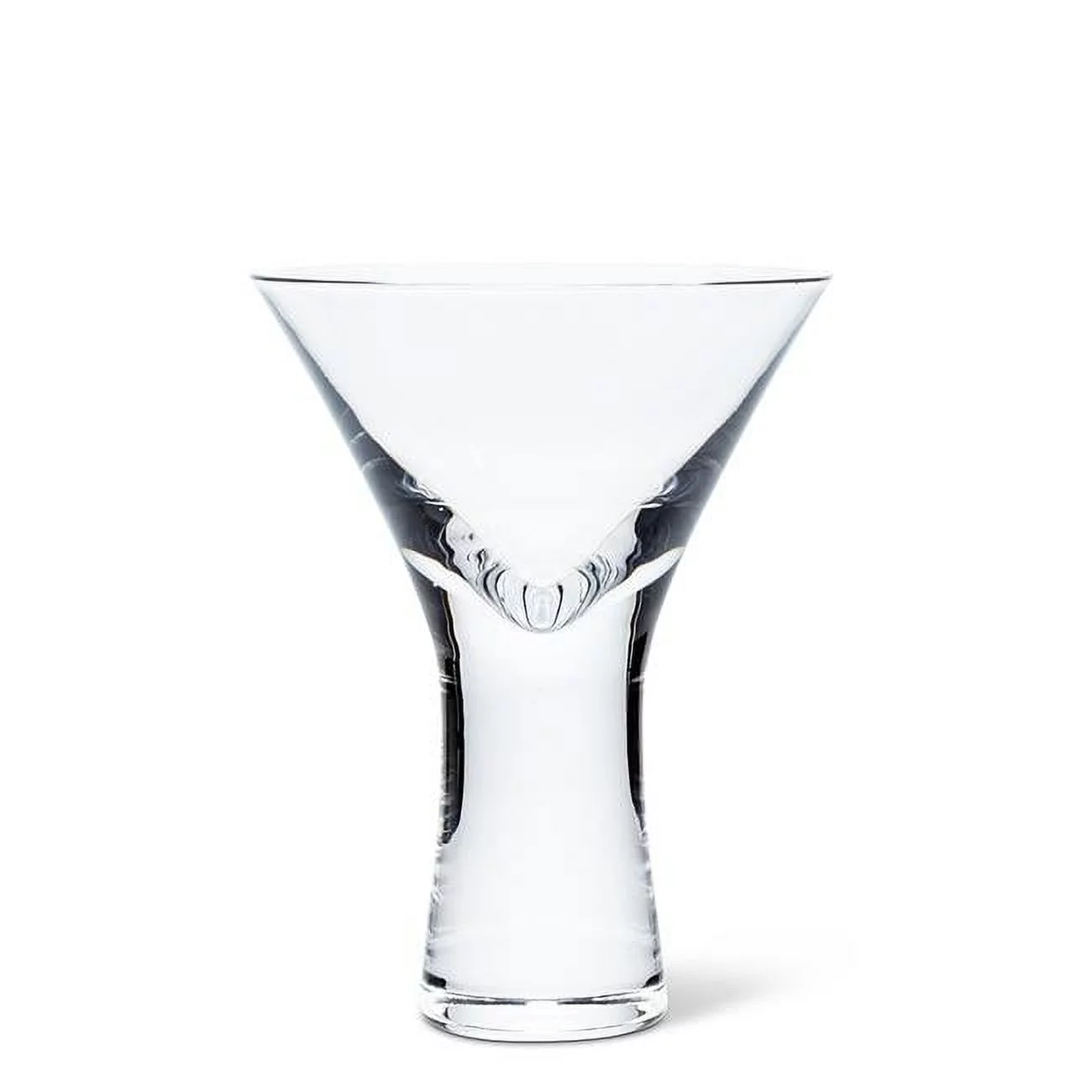 Abbott Collection AB-27-HIPSTER-MART 5.5 in. Heavy Sham Martini Glass, Clear