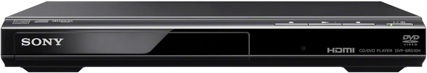 Sony DVPSR510H DVD Player with Deco Gear 6ft High Speed HDMI Cable