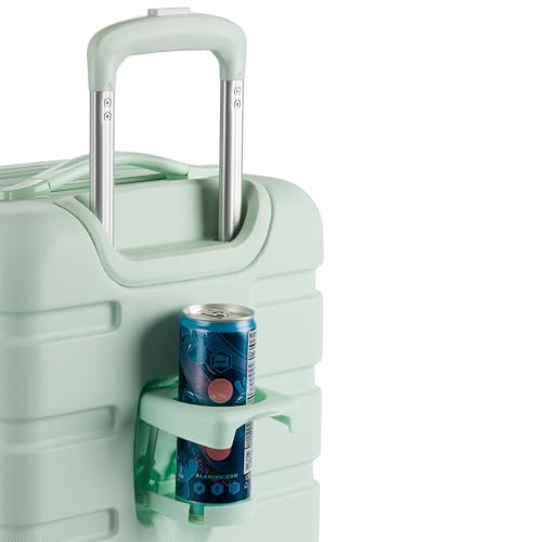 SwissGear 7366 Hardside Expandable Luggage with Spinner Wheels, White, Carry-On 19-Inch