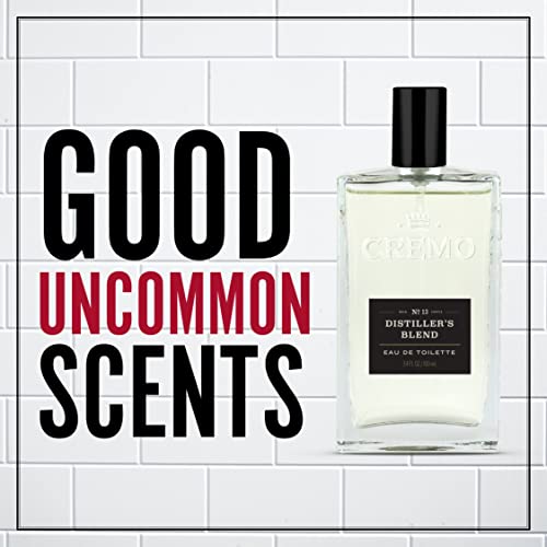 Cremo Distiller's Blend (Reserve Collection) Cologne Spray, A Combination of Kentucky Bourbon, Smoked Vetiver and American Oak, 3.4 Fl Oz