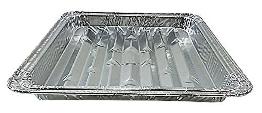 Handi-Foil Disposable Aluminum Foil Broiler Baking Cooking Pan - HFA REF # 333 (50)