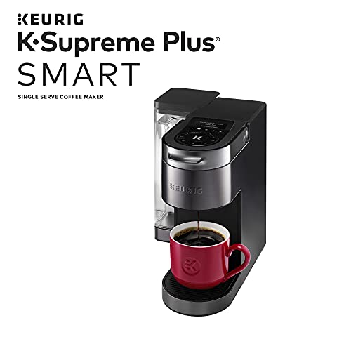 Keurig® K-Supreme Plus SMART Single Serve K-Cup Pod Coffee Maker (Black) 3-Month Brewer Maintenance Kit