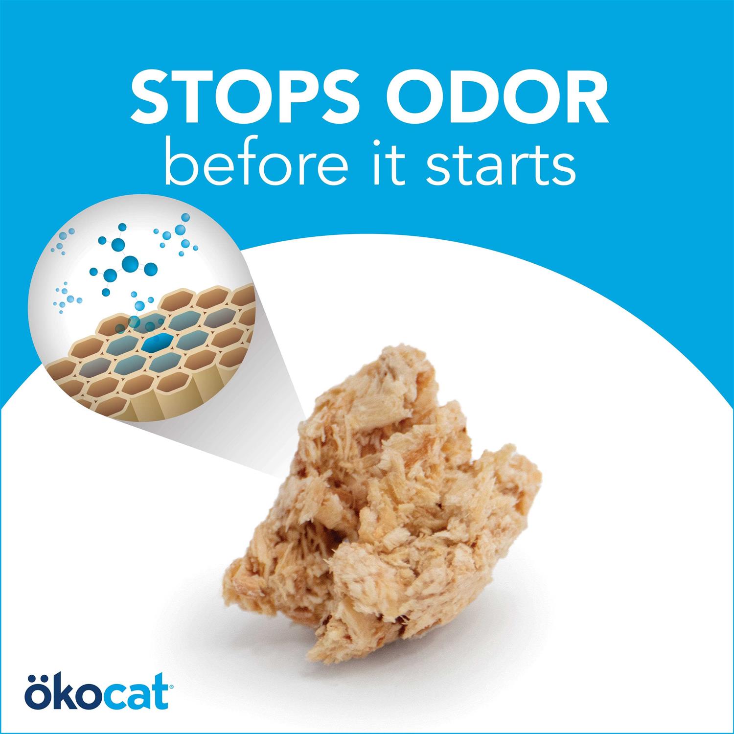 Okocat Original Premium Clumping Natural Wood Cat Litter - Pet Supplies online store