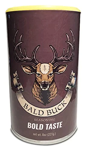 Bald Buck Seasoning: Bold Taste & Slow Burn Combo (Pack of 2)