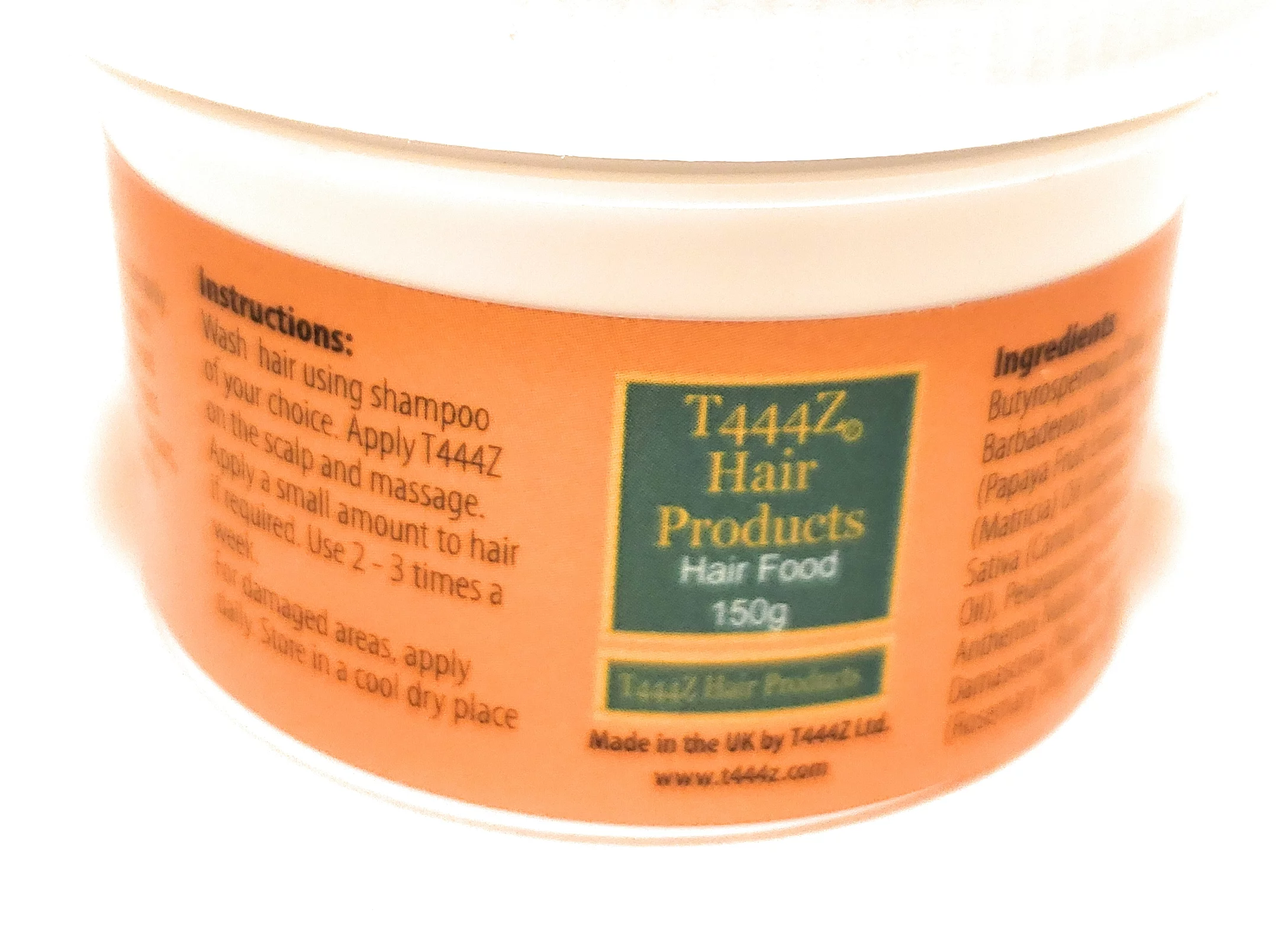 T444Z Hair Food Cream/Pomade, Stimulate Your Scalp Today!