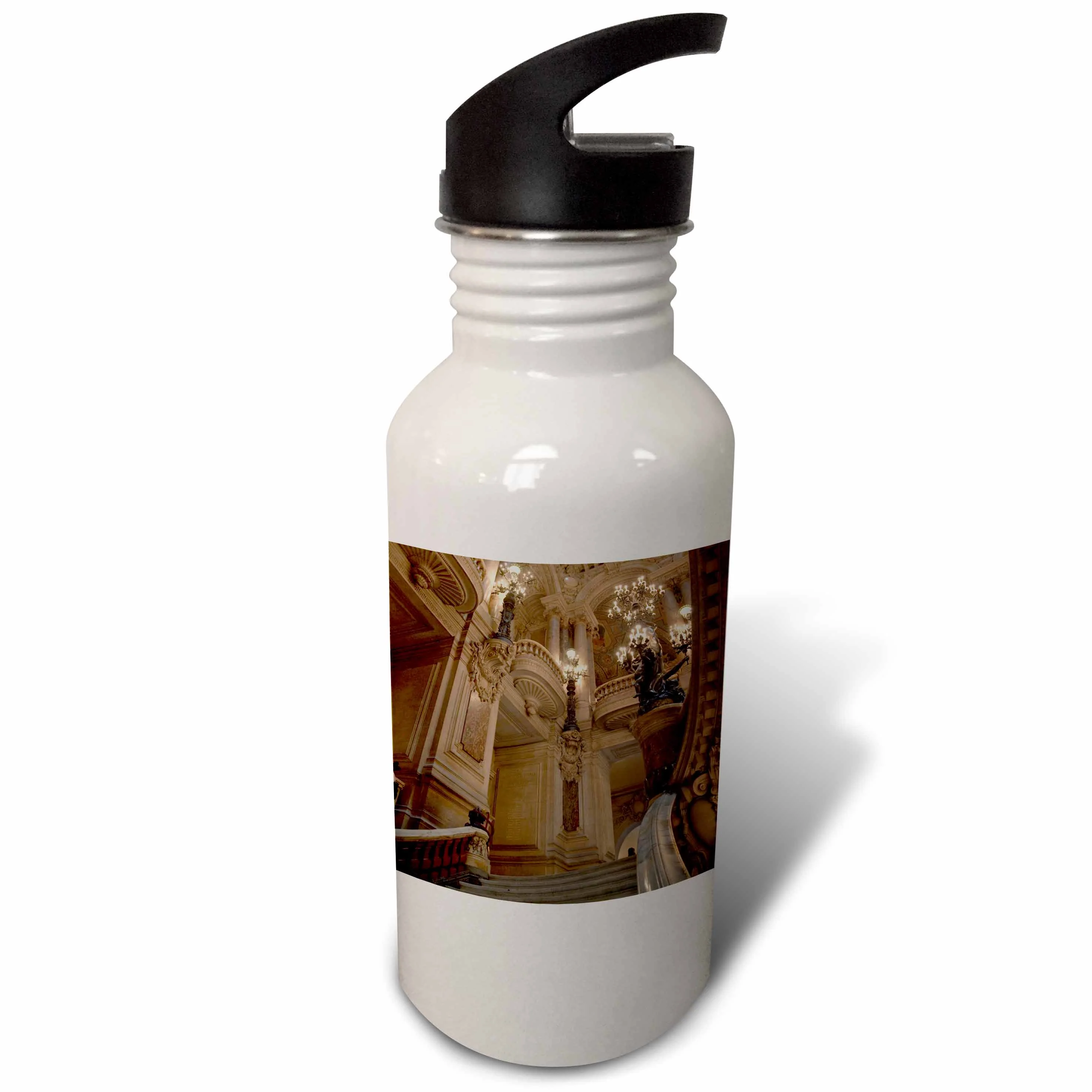 France, Paris, Opera Garnier interior - EU09 BJA0176 - Jaynes Gallery 21 oz Sports Water Bottle wb-81387-1