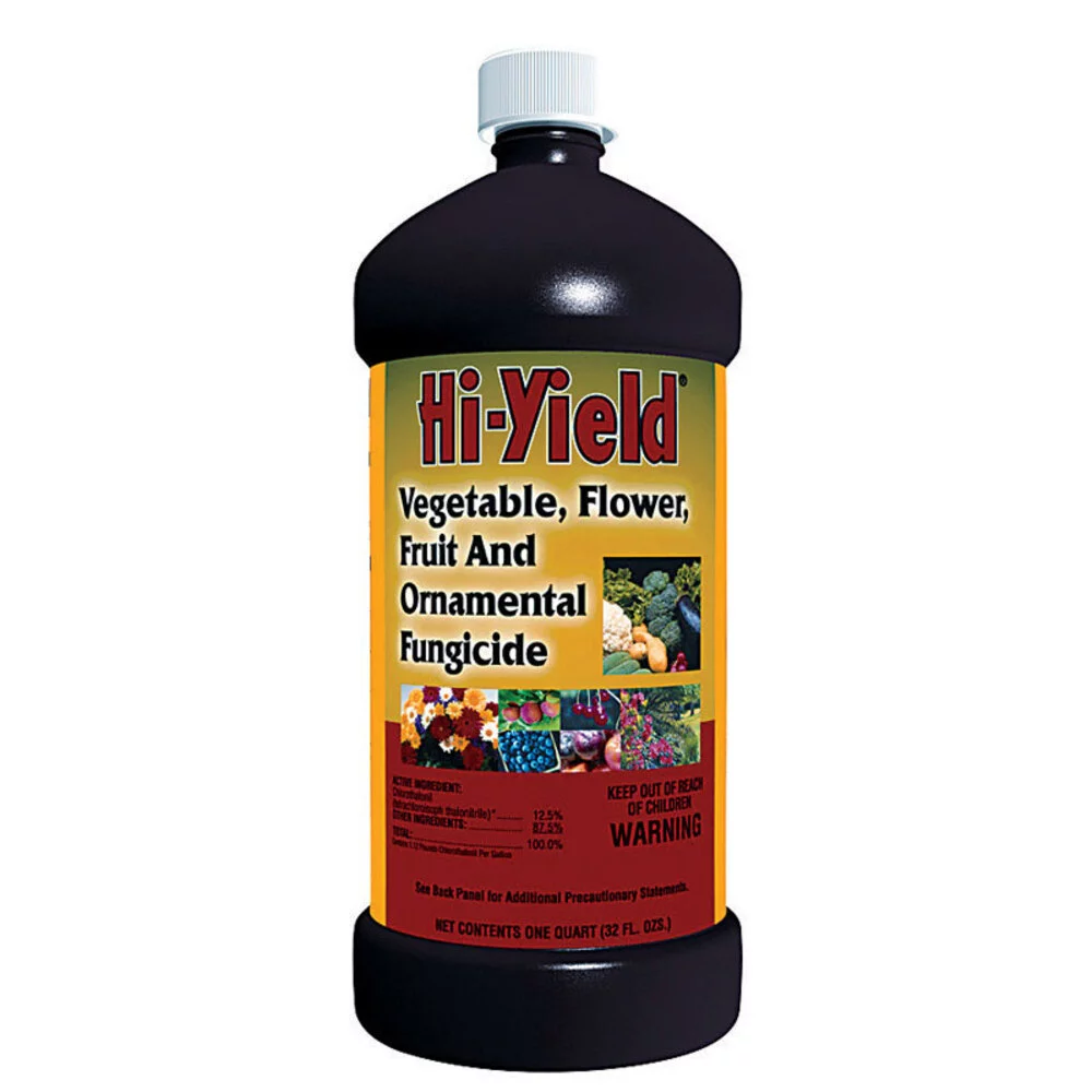 Hi-Yield 433550 32 oz Vegetable Flower Fruit Fungicide Chlorothalonil