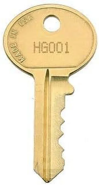 Allsteel File Cabinet Key Replaced- Pair