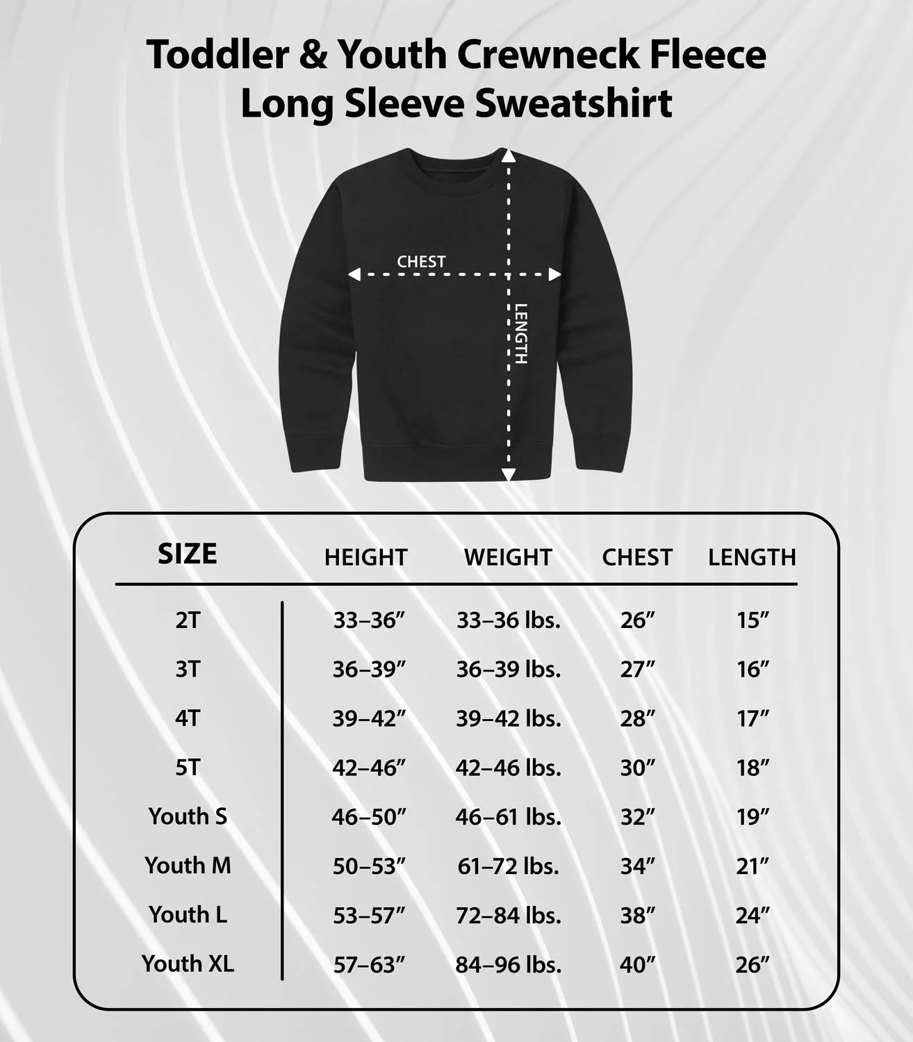 Paw Patrol The Movie - Skye Lightning - Toddler & Youth Crewneck Fleece Sweatshirt