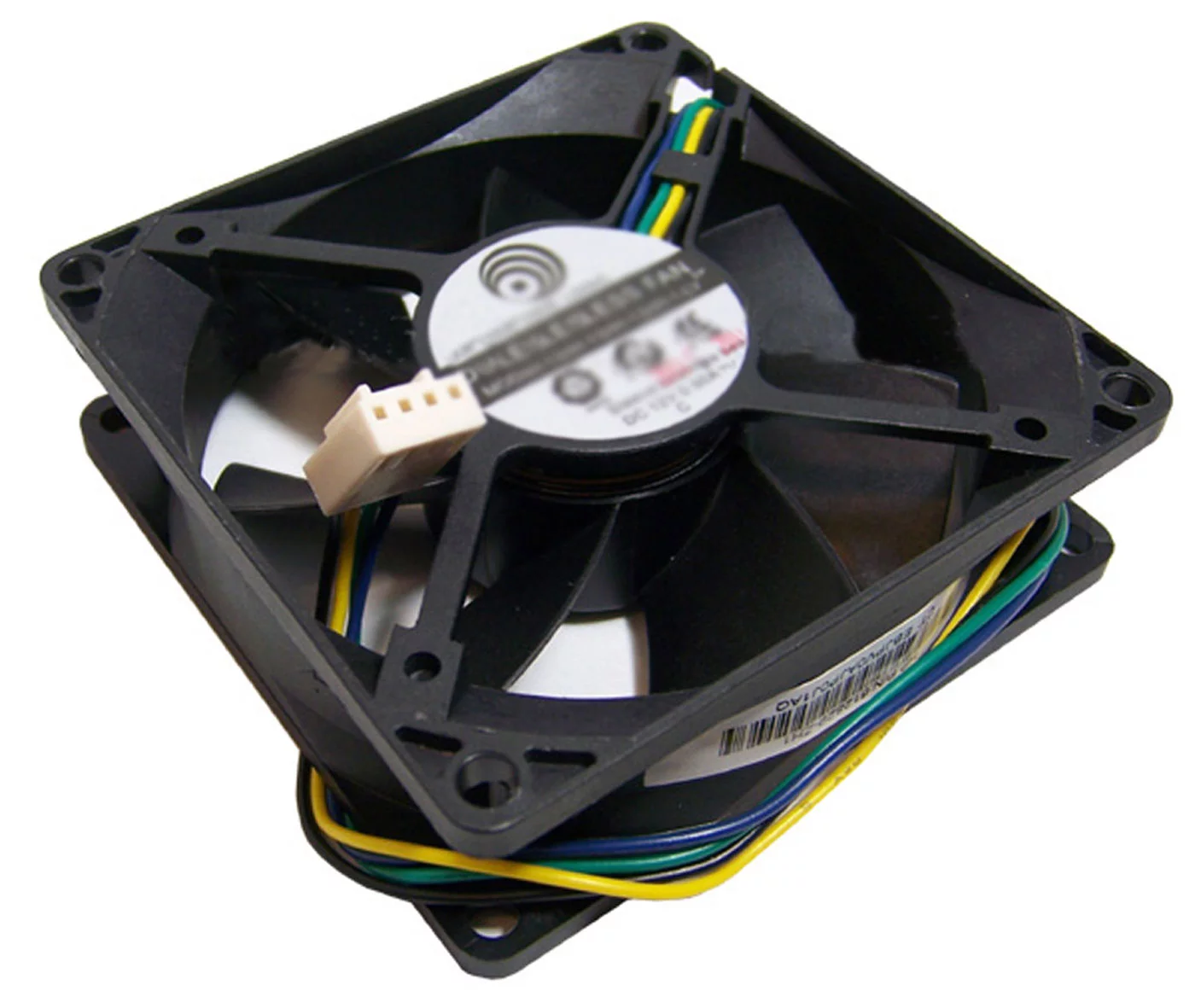 HP 12v 80x25mm 4Pin 4-Wire 0.50a Fan PLA08025S12HH-1-LV Power Logic DC Fan Bulk