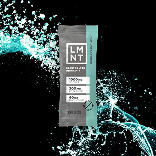 LMNT Zero Sugar Electrolytes - Watermelon Salt | Drink Mix | 30 Count