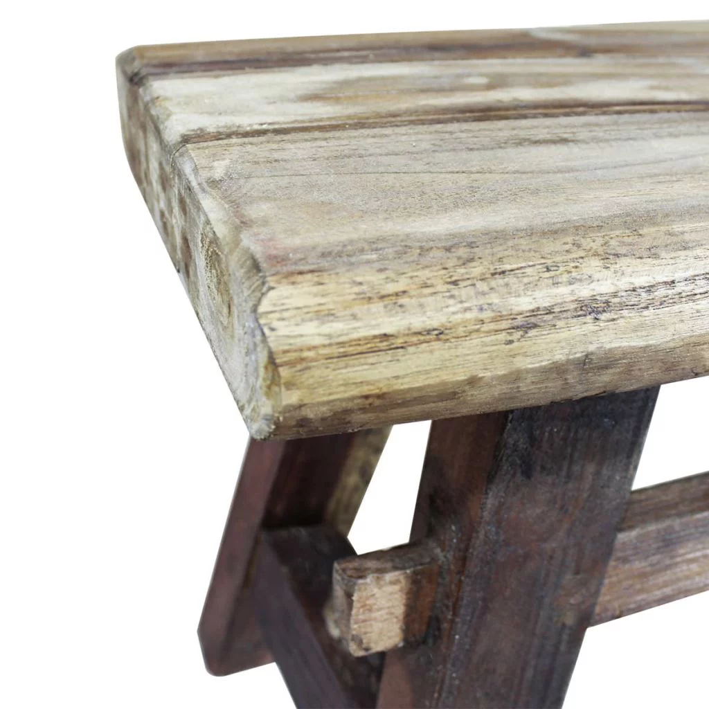 Bench Solid Reclaimed Wood 39.4