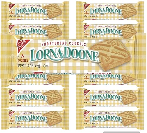 Lorna Doone Shortbread Cookies, 1.5oz Bags, 10 Count