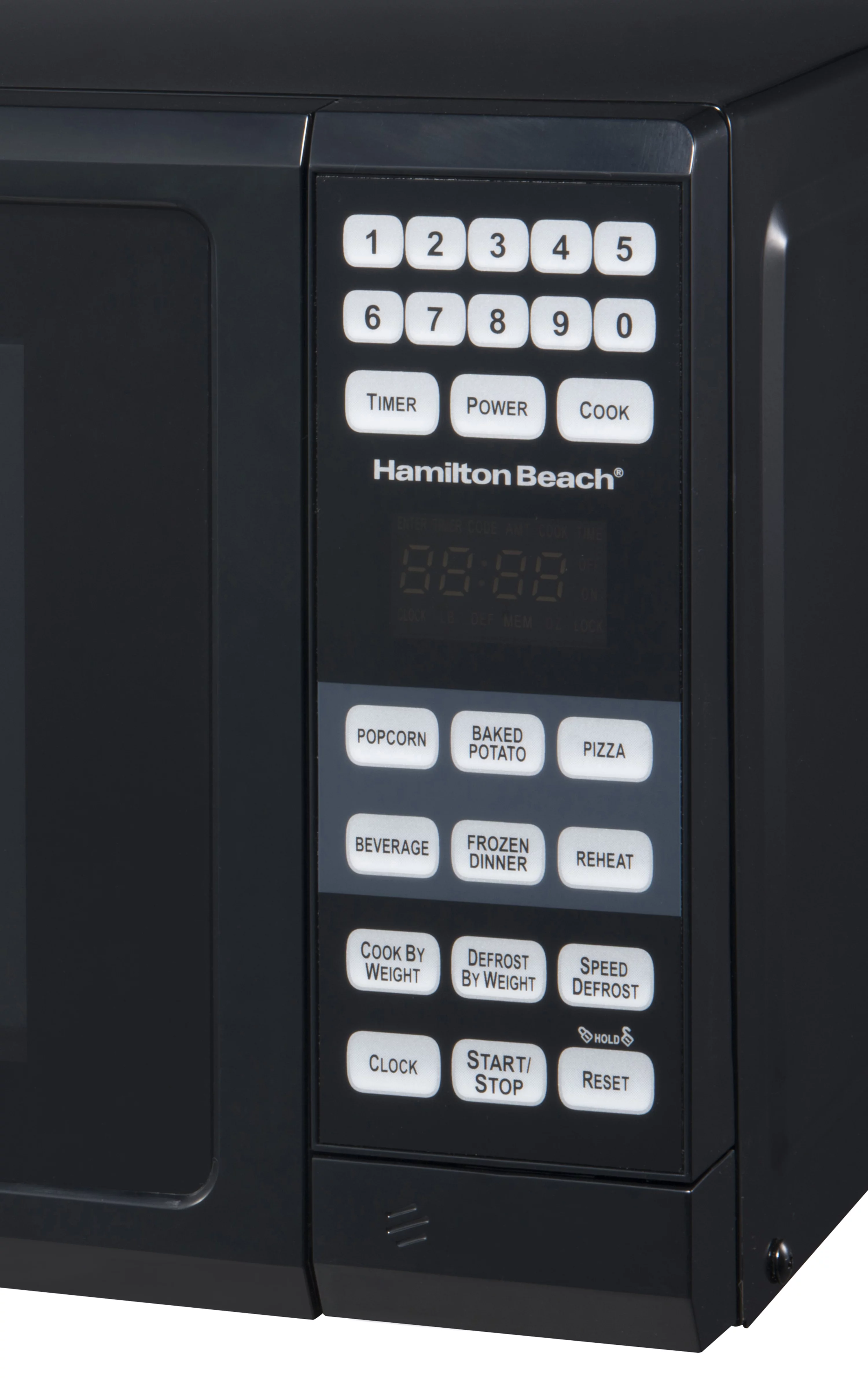 Hamilton Beach 0.7 Cu. Ft. Black Microwave Oven