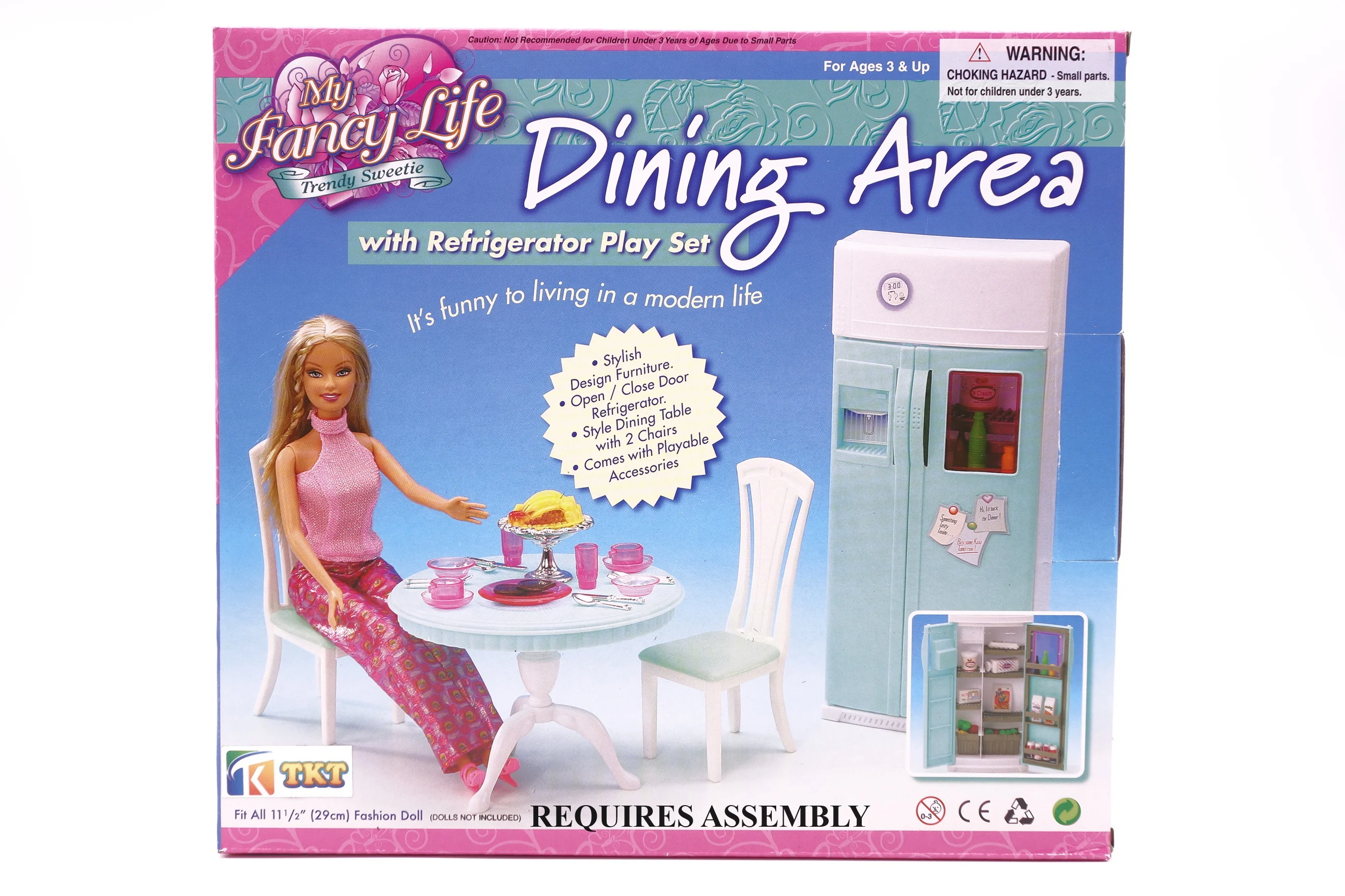 My Fancy Life Dining Area For Doll Furniture By TKT