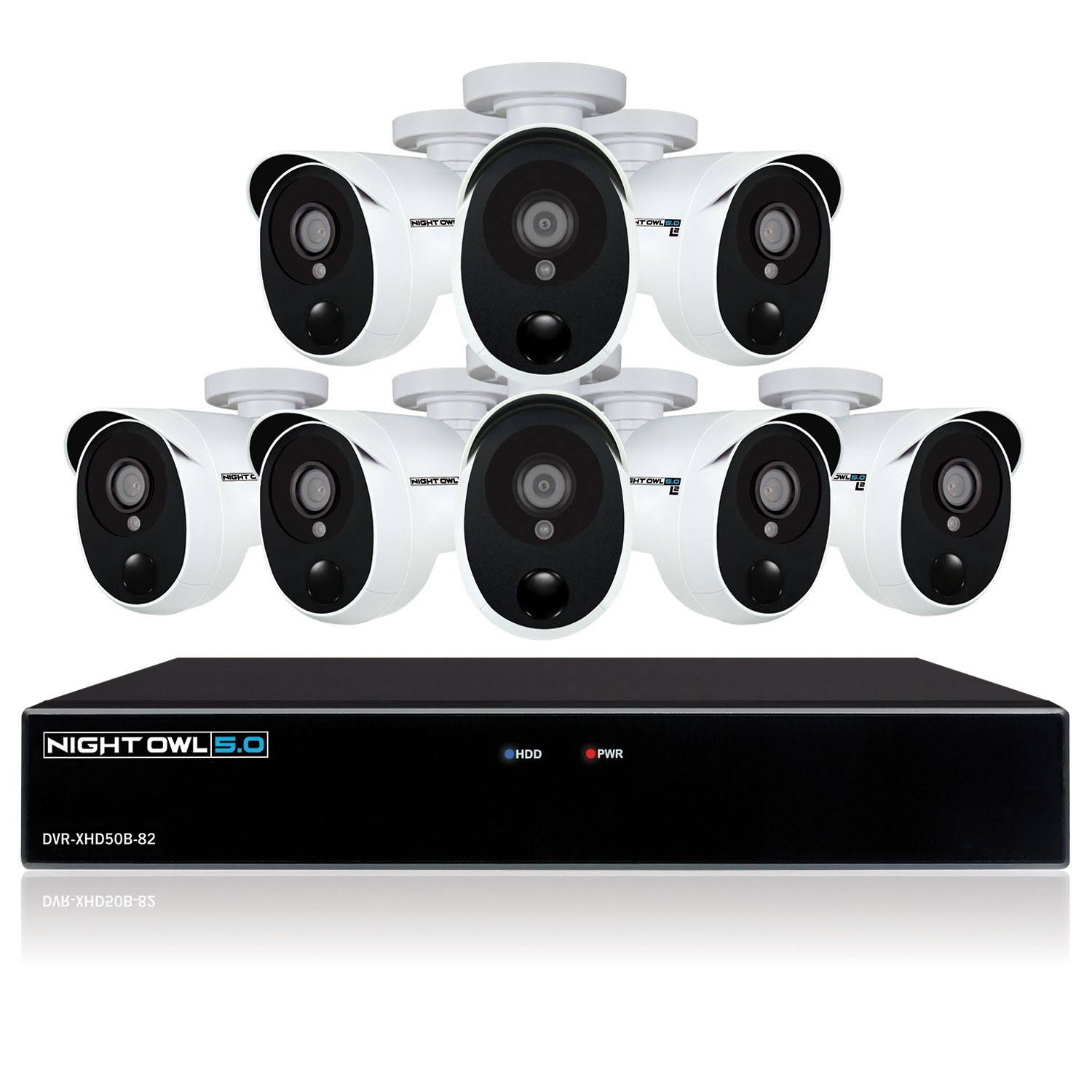 Night Owl Extreme 5MP 2TB Hard Drive HD Wired Security Camera System
