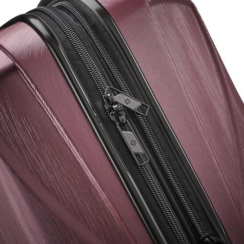 Samsonite Centric 2 Hardside Expandable Luggage with Spinner Wheels, Black, Carry-On 20-Inch